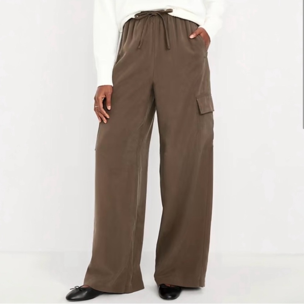 Old Navy Brown Wide-Leg Women's Pants